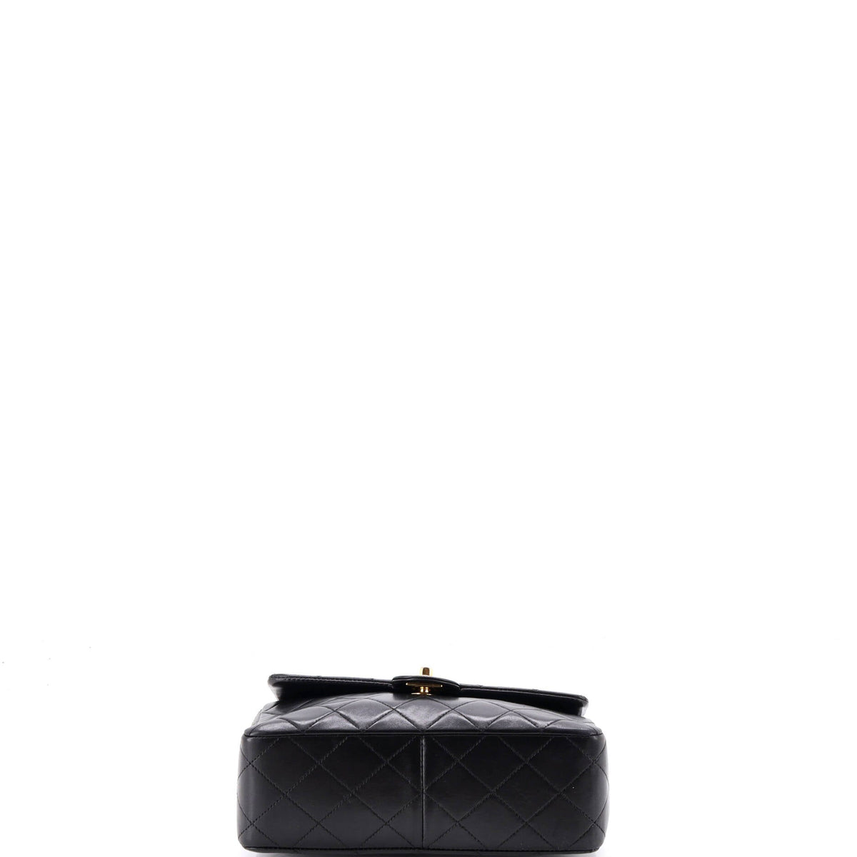 Vintage Square Classic Flap Bag Quilted Lambskin Small