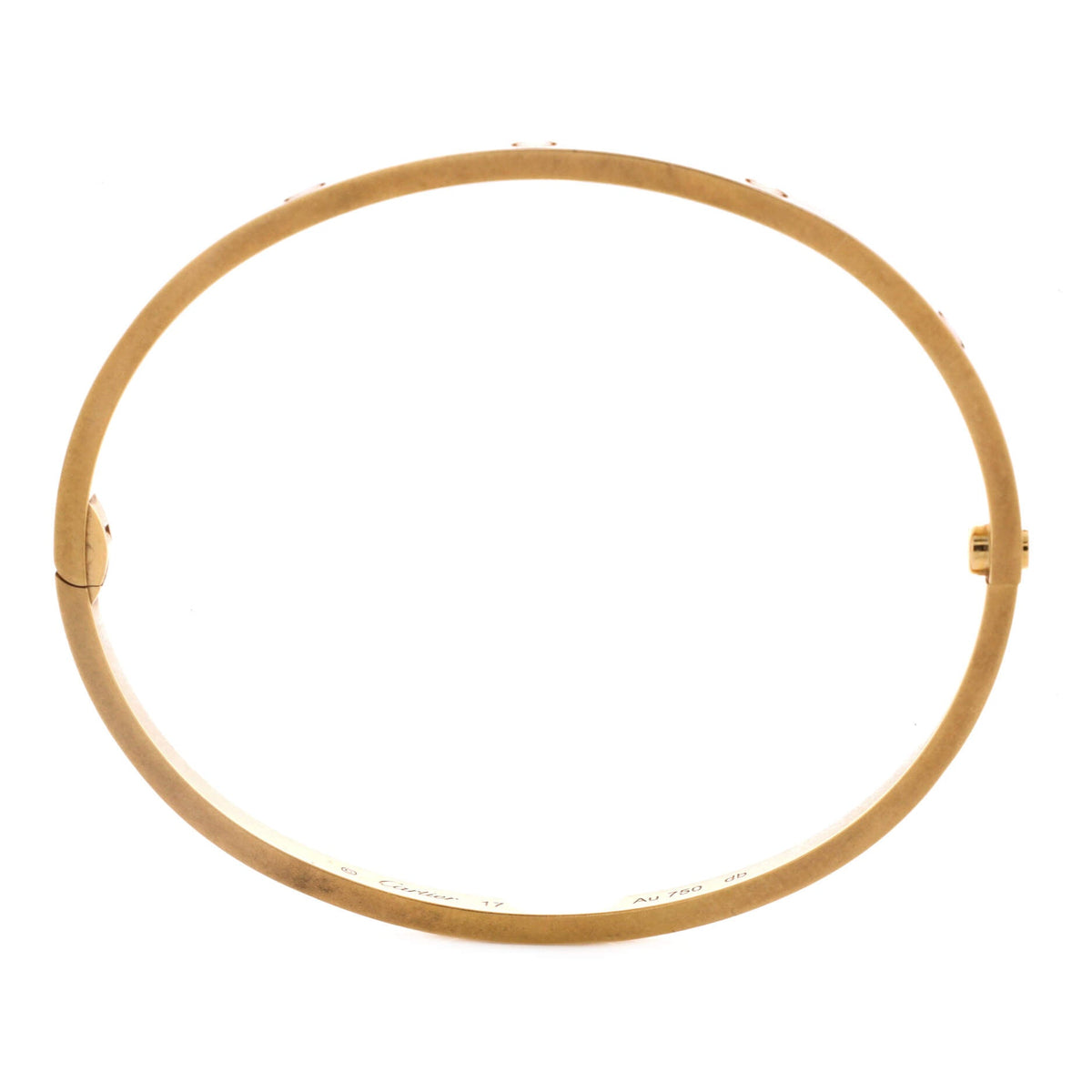 Cartier Love Bracelet 18K Yellow Gold Small – view 3
