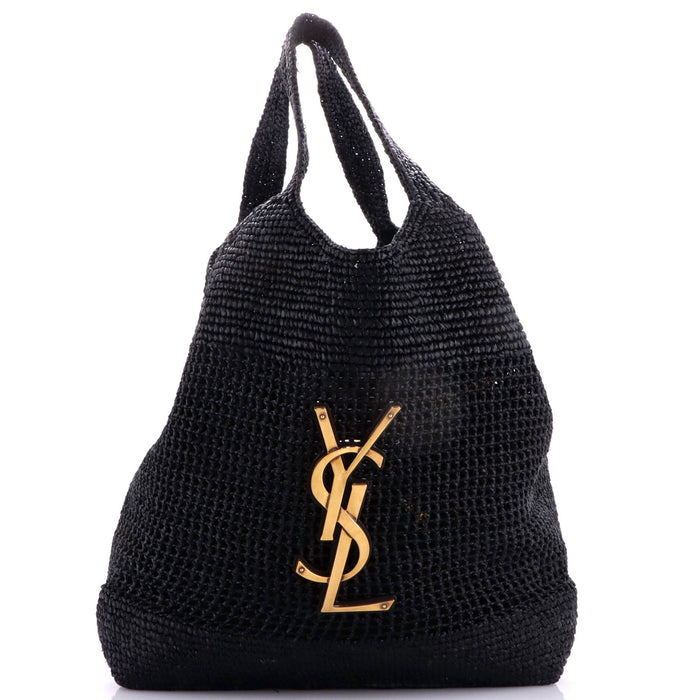 Saint Laurent Icare Shopping Tote Raffia Maxi