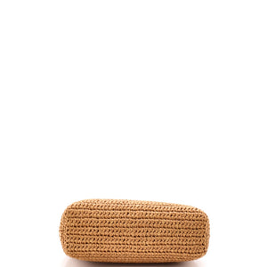 Chanel Kelly Top Handle Shopping Bag Braided Raffia Mini - view 4