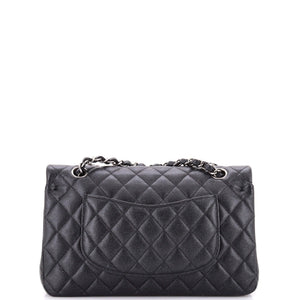 Chanel Classic Double Flap Bag Quilted Iridescent Caviar Medium - view 3