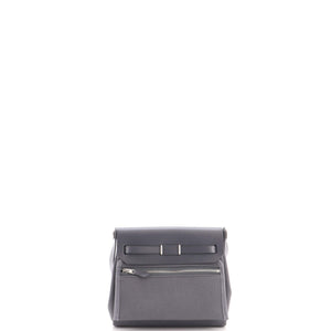 Hermes Herbag Zip Toile and Leather 20 - view 3