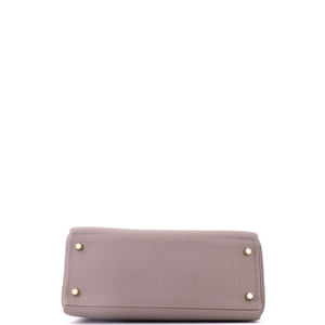 Hermes Kelly Handbag Gris Asphalte Togo with Gold Hardware 28 - view 4