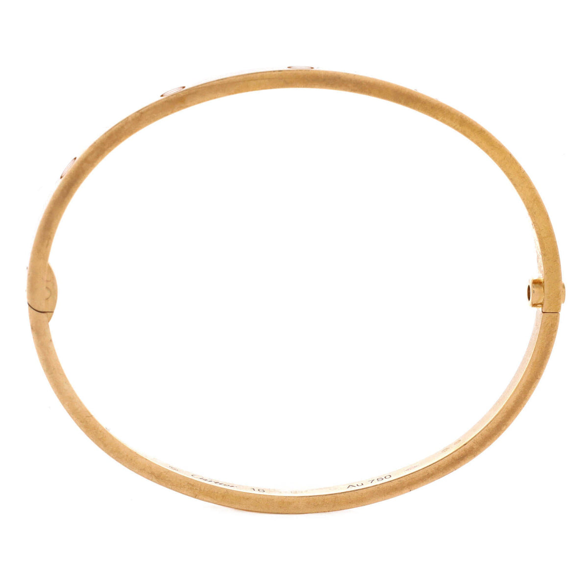 Cartier Love Bracelet 18K Yellow Gold Small – view 3