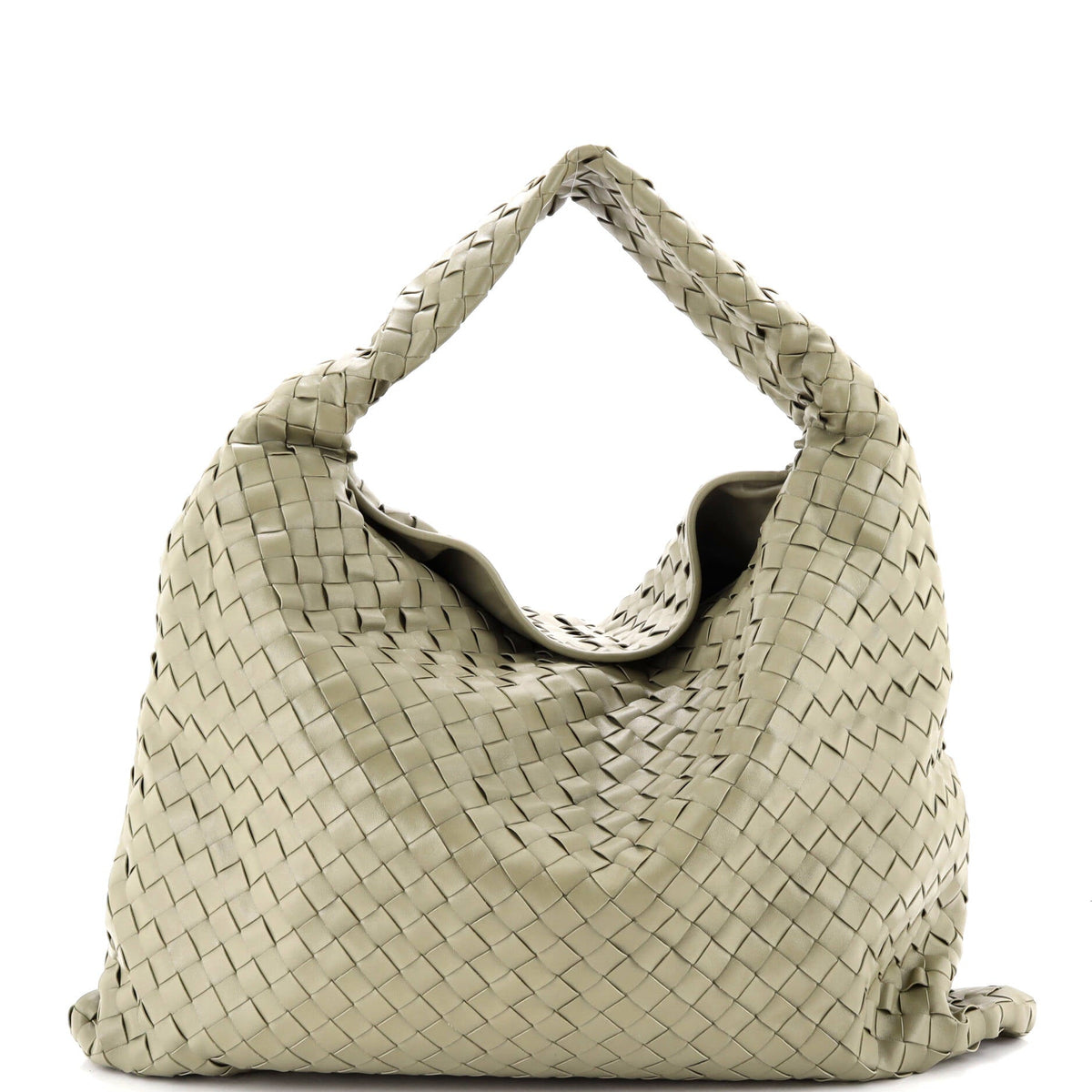 Hop Hobo Intrecciato Leather Large