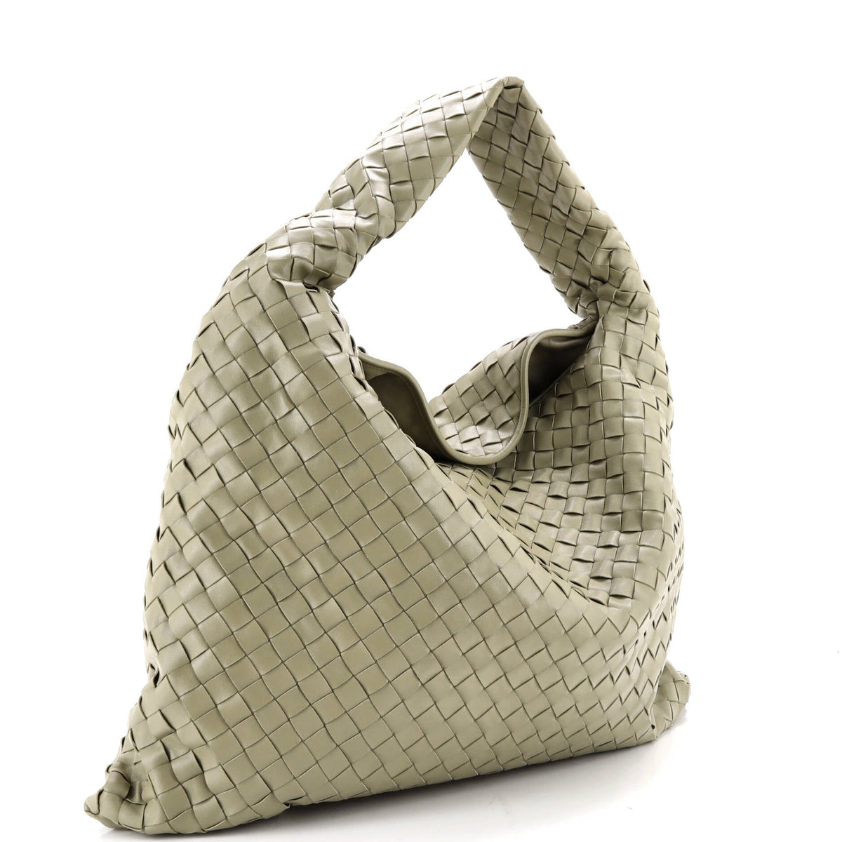 Hop Hobo Intrecciato Leather Large