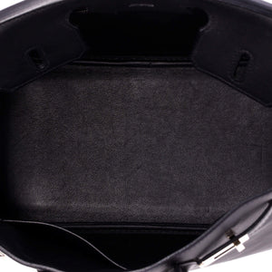 Hermes Birkin Handbag Noir Swift with Palladium Hardware 25 - view 6