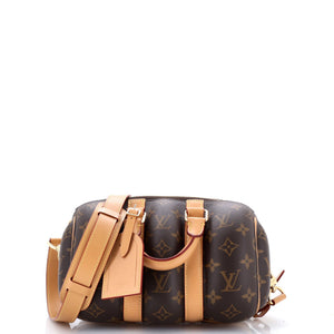Louis Vuitton Keepall Bandouliere Bag Blown Up Monogram Canvas 25 - view 1