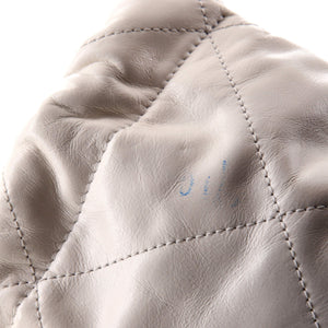 Chanel 22 Chain Hobo Quilted Metallic Degrade Calfskin Mini - view 6