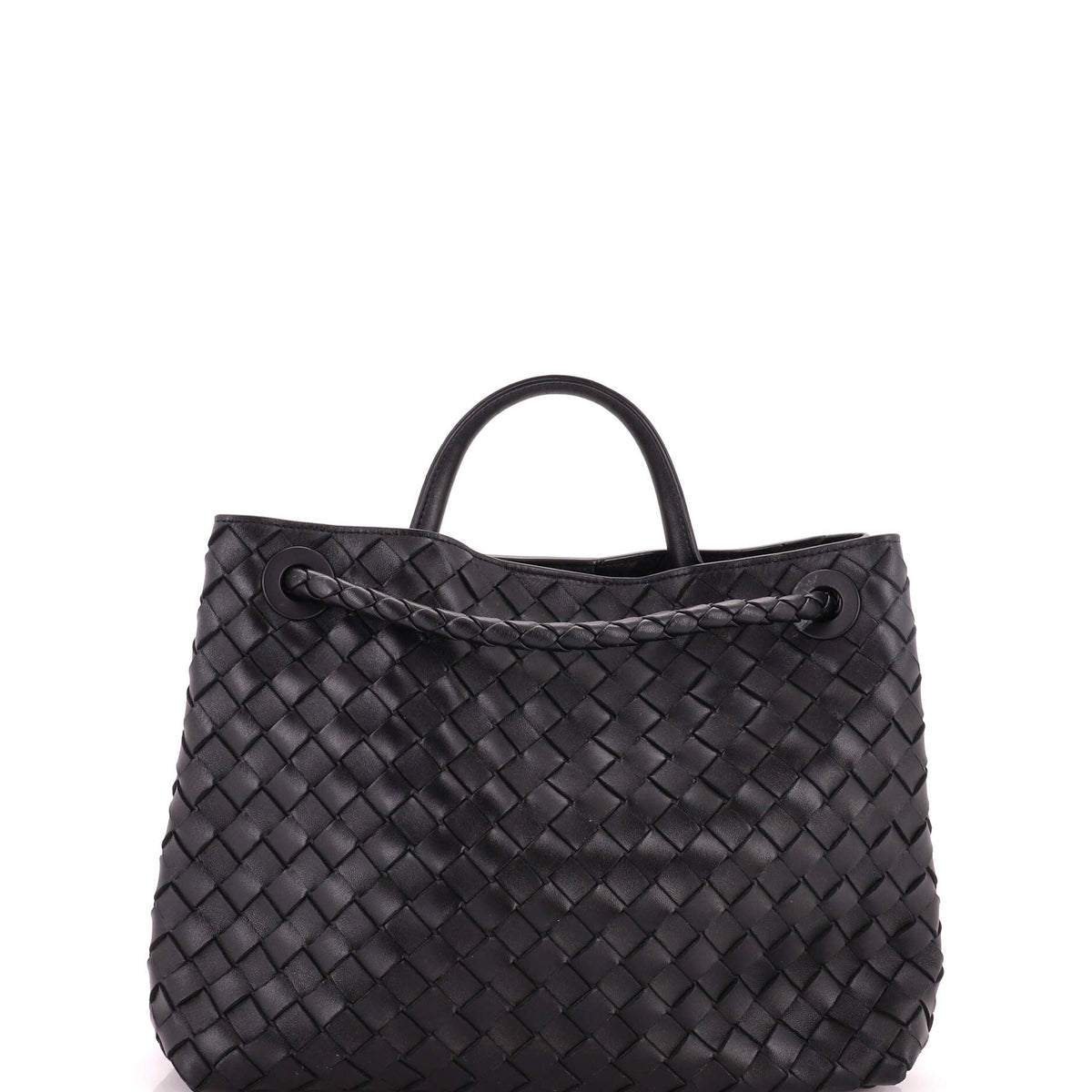 Andiamo Top Handle Bag Intrecciato Nappa Medium