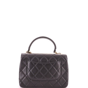 Chanel Trendy CC Top Handle Bag Quilted Lambskin Small - view 3