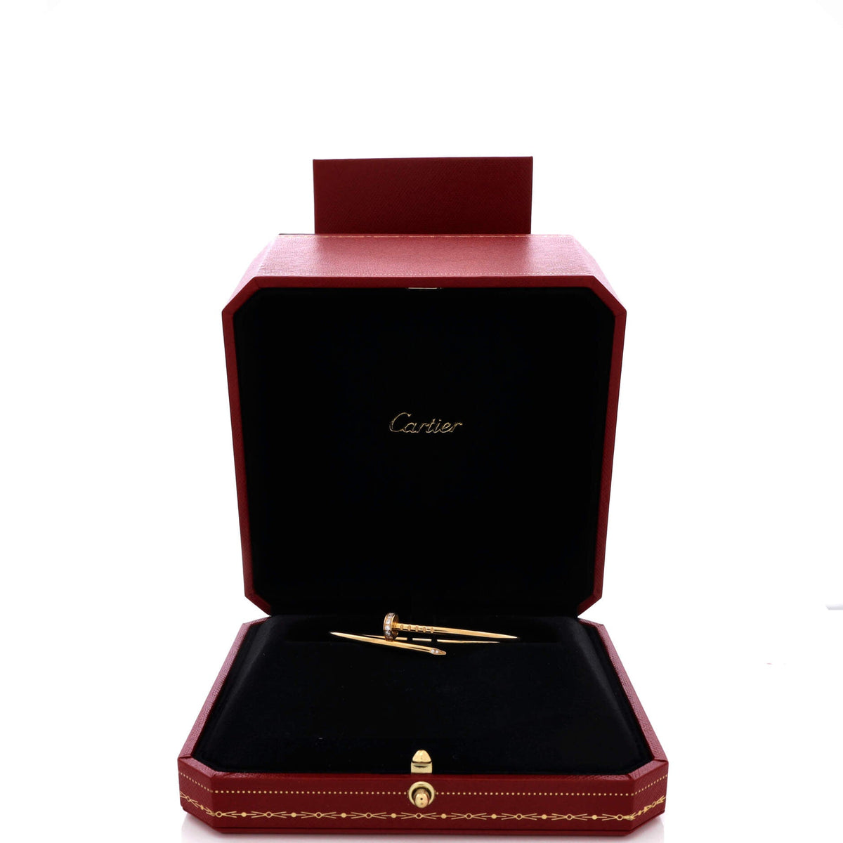 Cartier Juste un Clou Bracelet 18K Yellow Gold with Diamonds Small – view 2
