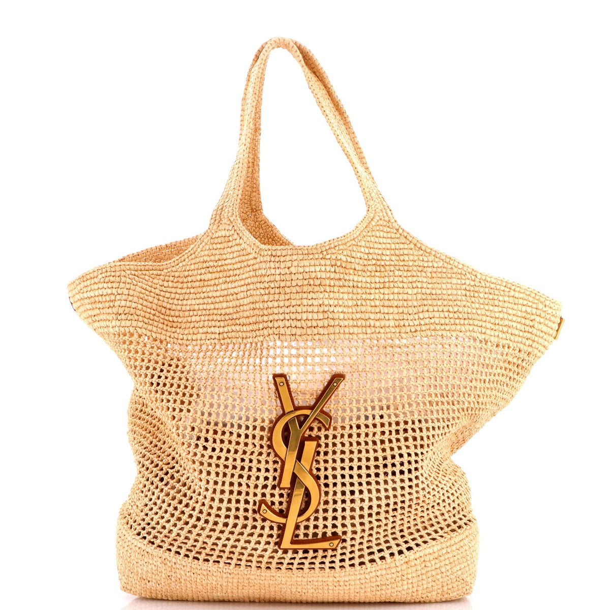 Icare Shopping Tote Raffia Maxi