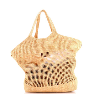 Saint Laurent Icare Shopping Tote Raffia Maxi - view 4