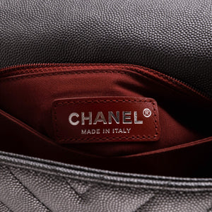 Chanel Coco Top Handle Bag Chevron Caviar Mini - view 8
