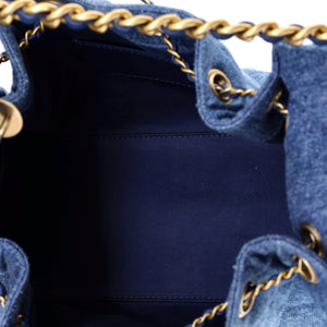 Chanel 25 Hobo Bag Quilted Denim Small - view 5