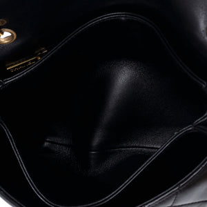 Chanel On And On Compartment Full Flap Bag Quilted Lambskin Medium - view 5
