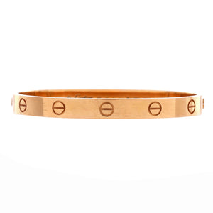 Cartier Love Bracelet 18K Rose Gold - view 1