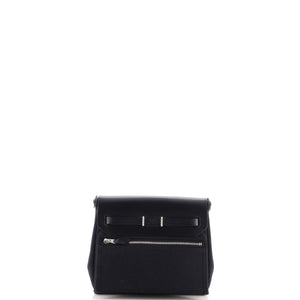 Hermes Herbag Zip Toile and Leather 20 - view 3