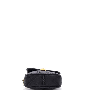 Chanel Coco Love CC Heart Flap Bag Quilted Lambskin Small - view 4