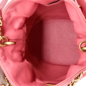 Chanel Pending CC Drawstring Bucket Bag Quilted Lambskin Small - view 5