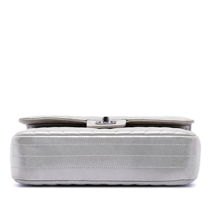 Chanel Classic Double Flap Bag Chevron Lambskin Medium - view 3