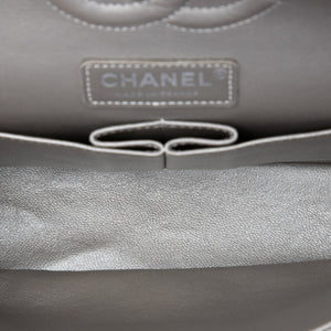 Chanel Classic Double Flap Bag Chevron Lambskin Medium - view 4