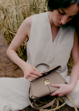 Polène Mokki Mini - Textured Taupe - view 5