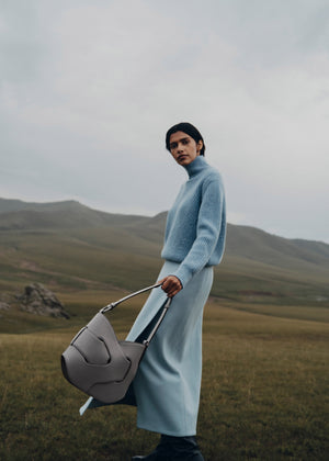 Polène Nodde Hobo - Smooth Stone - view 4