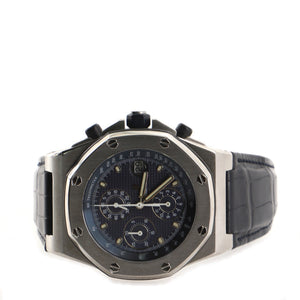 Audemars Piguet Royal Oak Offshore Chronograph Automatic Watch Stainless Steel and Alligator 42 - view 4