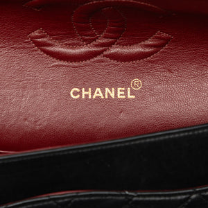 Chanel Vintage Classic Double Flap Bag Quilted Lambskin Medium - view 5