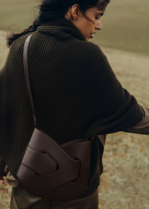 Polène Nodde Hobo - Smooth Ebony - view 5