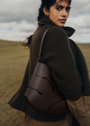 Polène Nodde Hobo - Smooth Ebony - view 3
