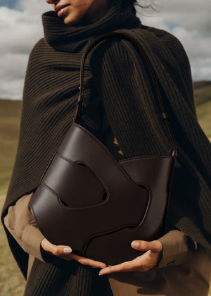Polène Nodde Hobo - Smooth Ebony - view 2