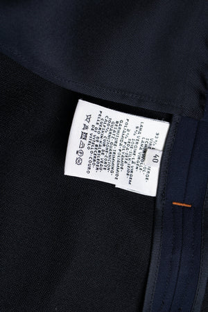 Hermes Women's Hermes, blue wool trench coat - view 7