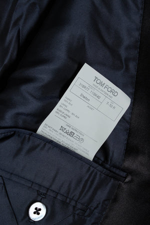 Tom Ford Men's Tom Ford, Shelton tuxedo jacket in blue purple - view 9