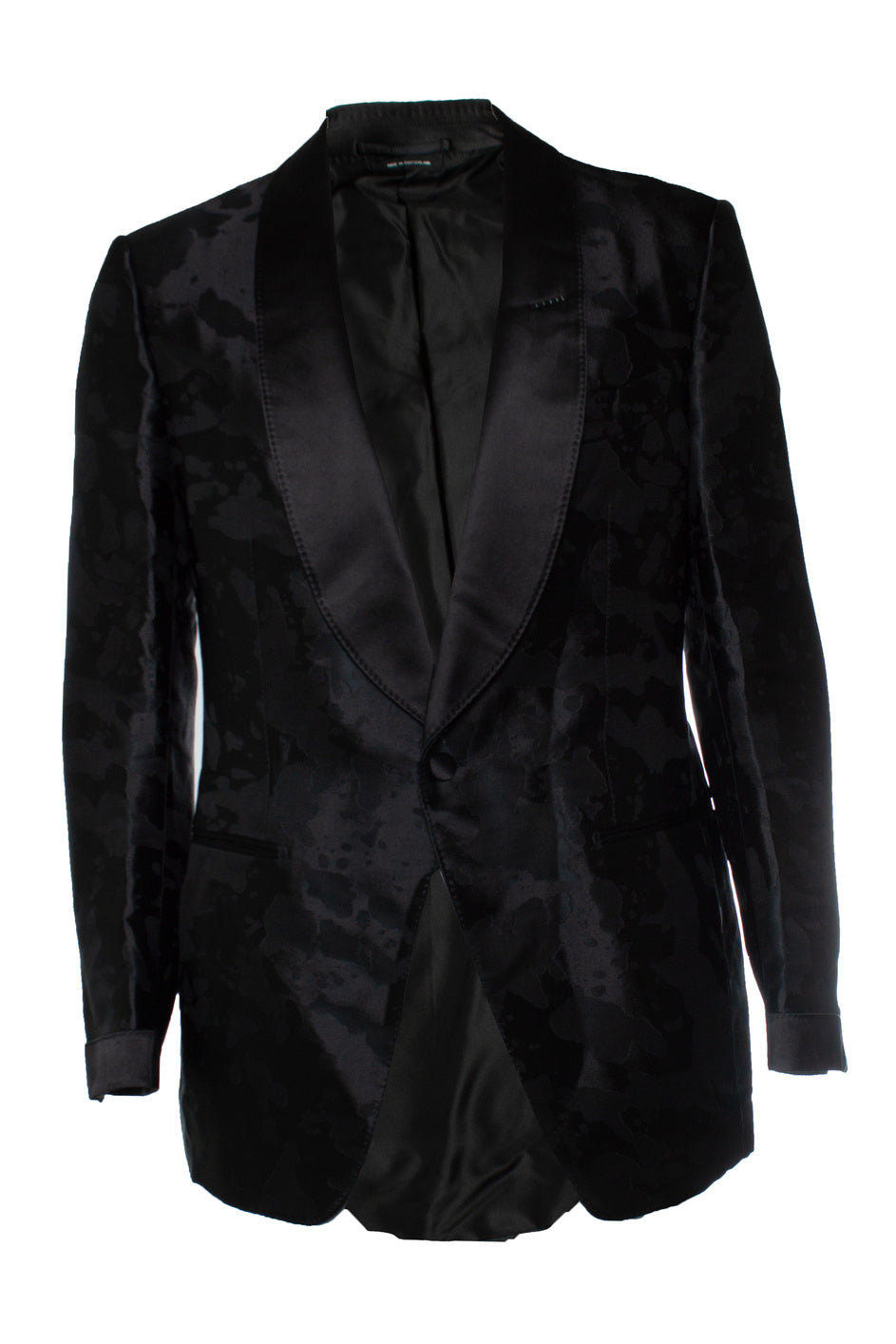 Men's Tom Ford, Black Camo blazer