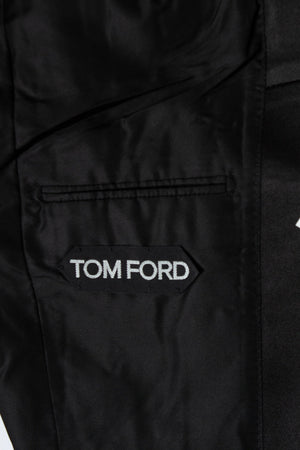 Tom Ford Men's Tom Ford, Atticus Zebra metallic tuxedo jacket - view 8