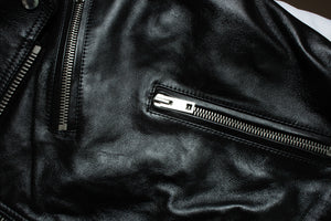 Celine Men's Celine, Leather jacket with metal mesh - view 7