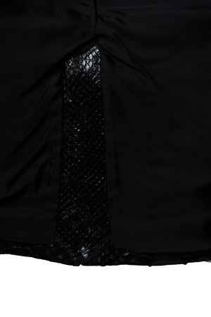 Alaia Women's Alaia, black python blazer - view 8