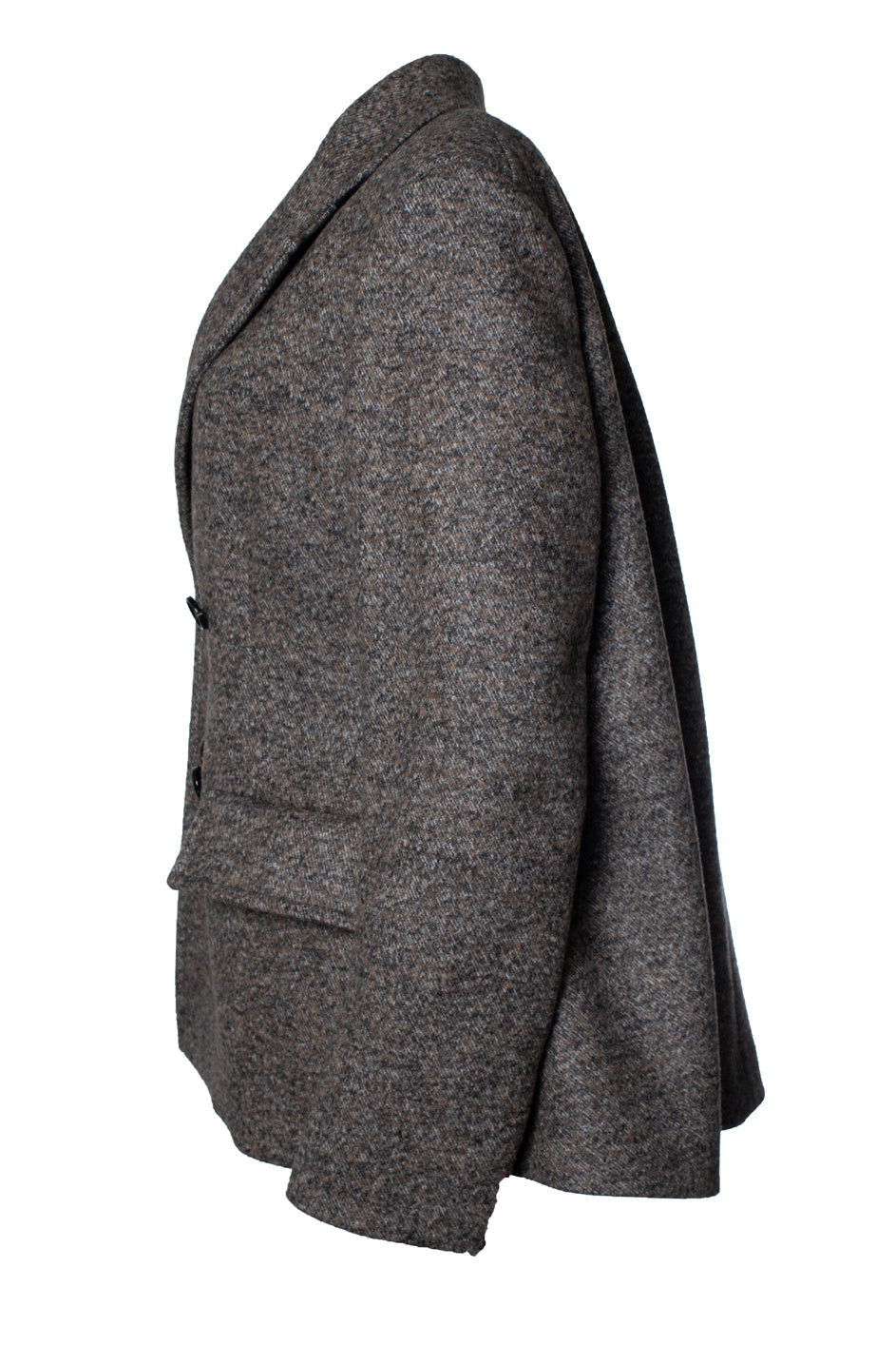 Women's Bottega Veneta, Cape-effect double breasted blazer