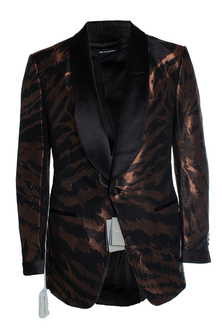 Men's Tom Ford, Atticus copper tuxedo dinner jacket