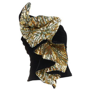 Alexandre Vauthier Women's Alexandre Vauthier Crystal Ruffle Top - view 3