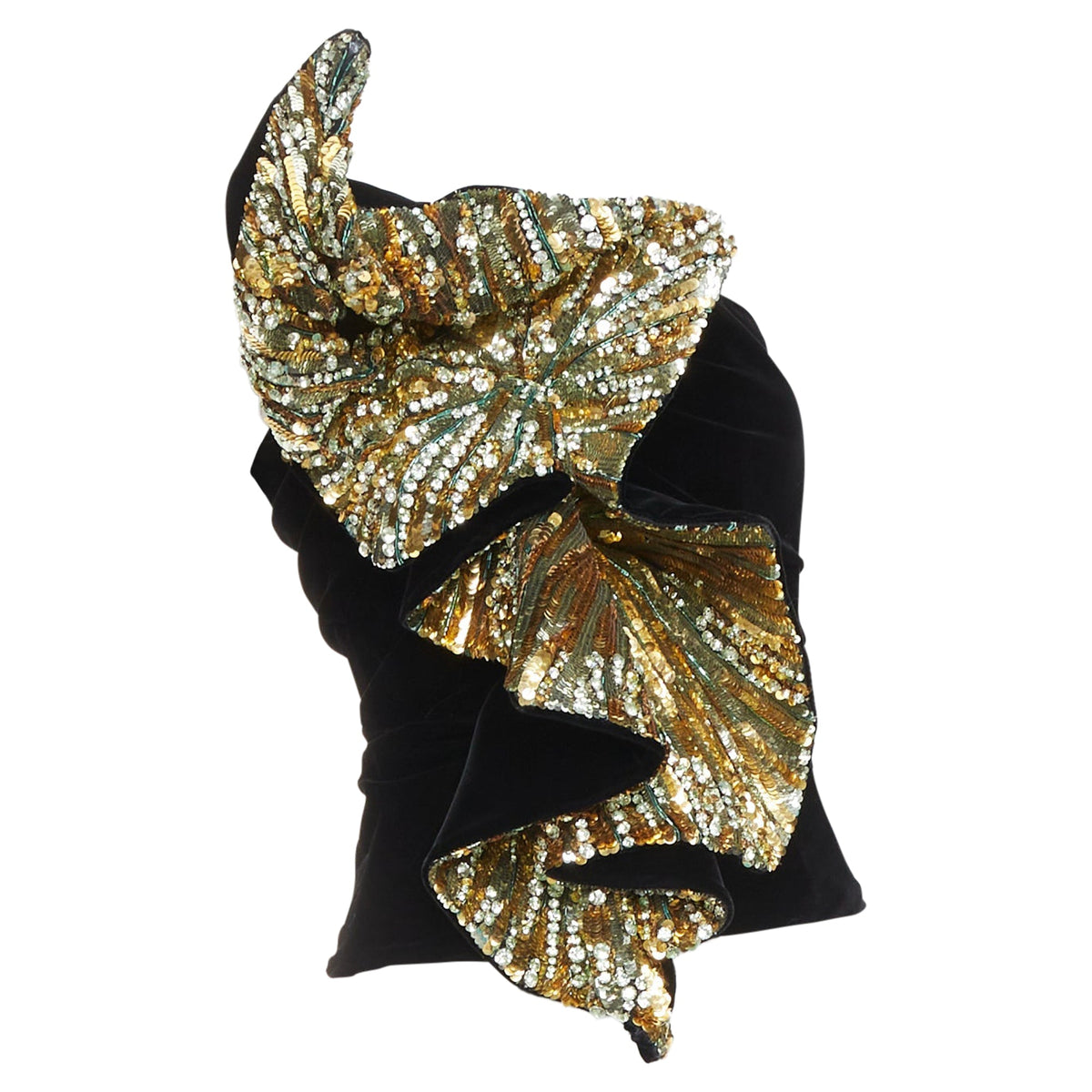 Women's Alexandre Vauthier Crystal Ruffle Top – view 3