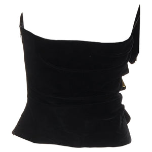 Alexandre Vauthier Women's Alexandre Vauthier Crystal Ruffle Top - view 5