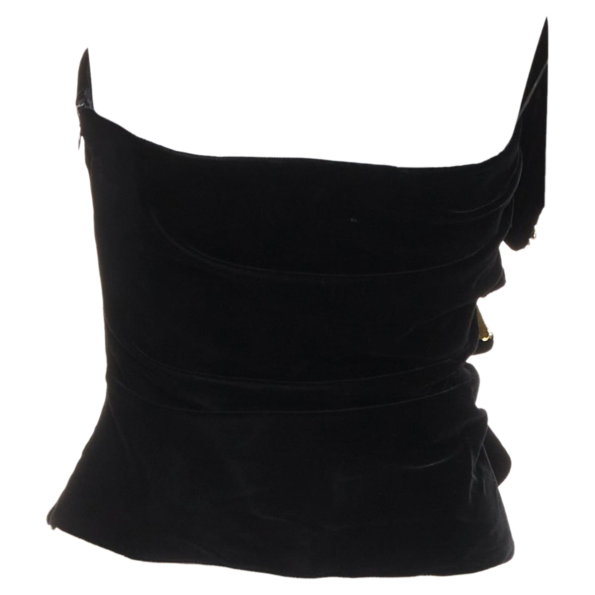 Women's Alexandre Vauthier Crystal Ruffle Top – view 5