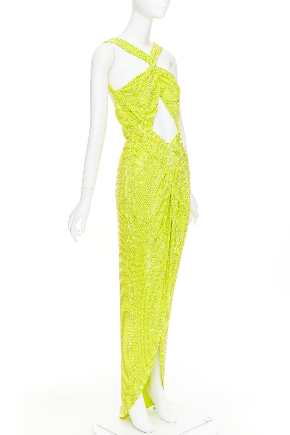 Women's Alexandre Vauthier Crystal Cut Out Gown – view 3