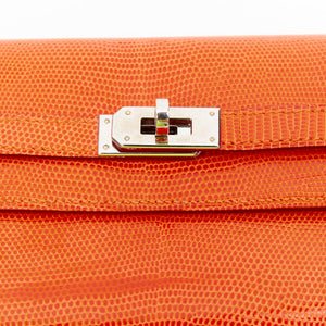 Hermes Kelly Pochette Lizard - view 5