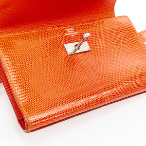 Hermes Kelly Pochette Lizard - view 6