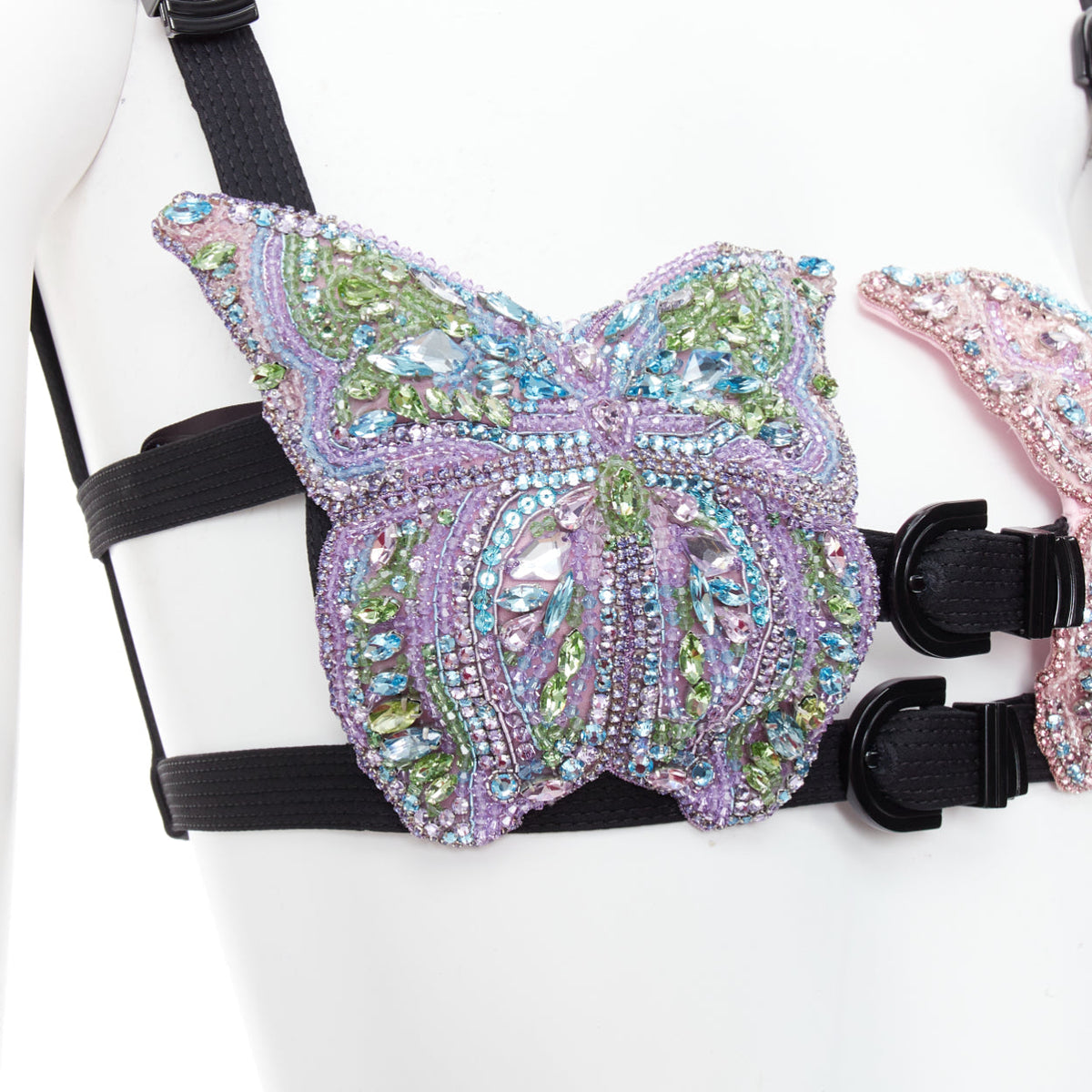 Women's Versace Dua Lipa 2023 Vacanza Bondage Bra